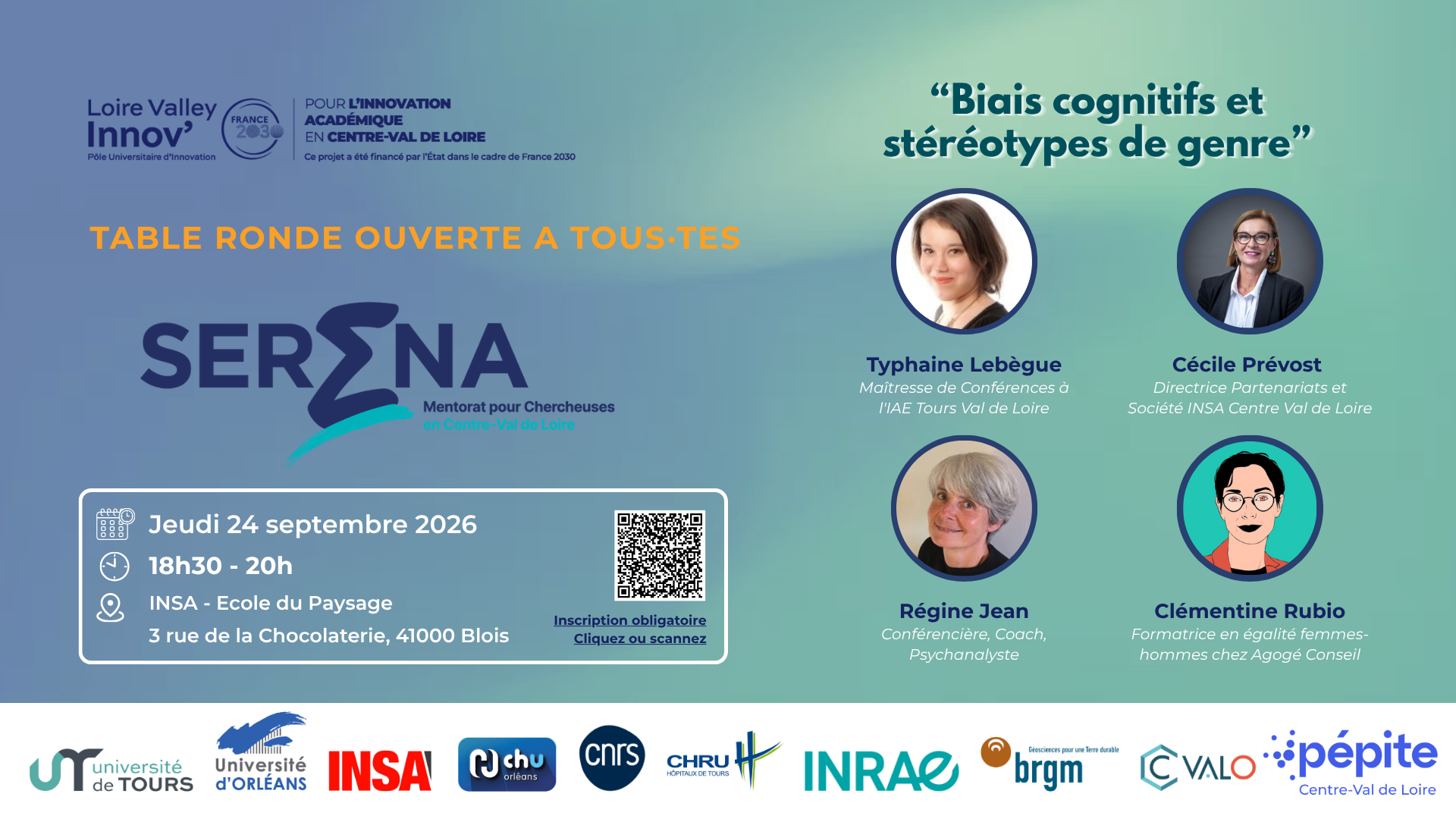 invitation table ronde Serena